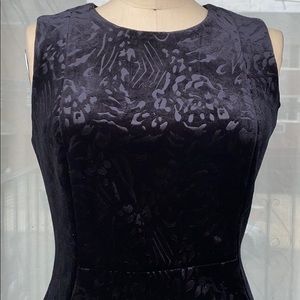 Calvin Klein Burnout Velvet Sheath Dress
